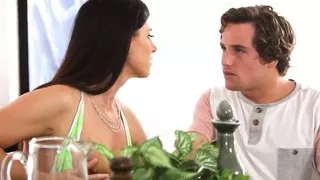 MomsTeachSex Threesome with my hot step mom