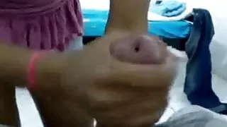 just a minute after being unzipped CUMCANO ERUPTS!