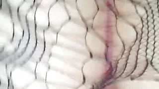 Wife's cum filled pussy