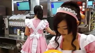 Cute fast food waitresses 1