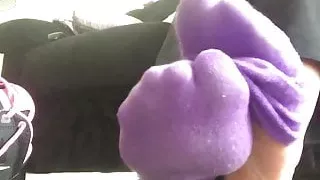 girl getting foot moleested pov