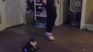 step dauter  shoes sent to me  modling