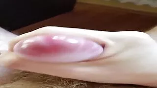 Egg pleasure and cum