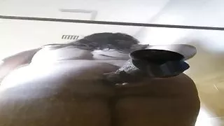 fucking my bam dildo again