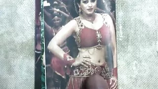 My hot cumshot on Queen HANSIKA