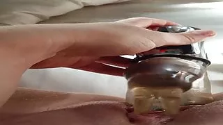 Dirty Slut fucks her dildo
