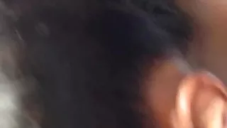 Hoe Was sucking the skin off my dick