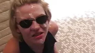 Public restroom facial