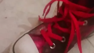 All Star Converse Shoes, not of my sister shoesjob footjob