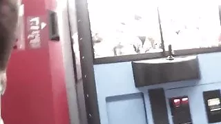 brunette milf in shorts 8-11-14