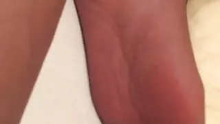 My girlfrind in stockings