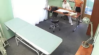 FakeHospital Doctor fucks his hot blonde bosses wife