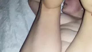 Another black man pleasing white pussy