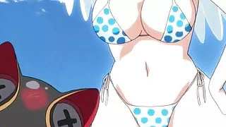 sexy ecchi wrestling cartoon