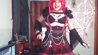 cute little red crossdresser