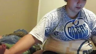 She agrees to a half-hearted handjob