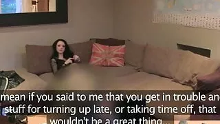 Casted european facialized after sucking