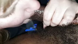 white girl sucking BBC