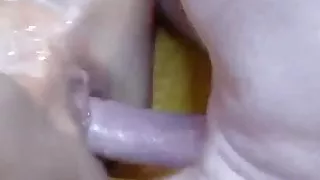Teen gets massive cum