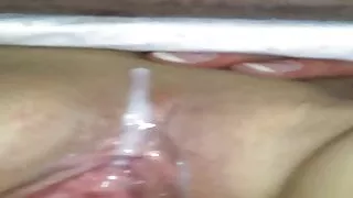 Die Muschi saftig gefingert