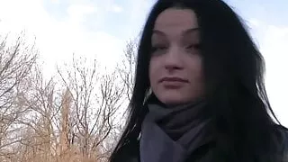 Cocksucking euro amateur in fake casting sextape