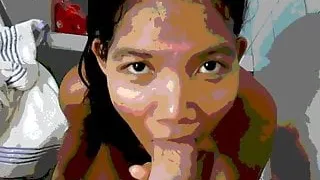 Heather Deep 1st Shower deep throat cum swallow TRAILER 2