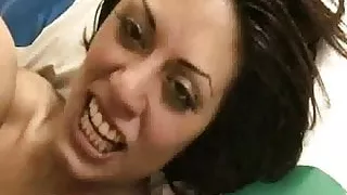 Dirty talking slut bukkake