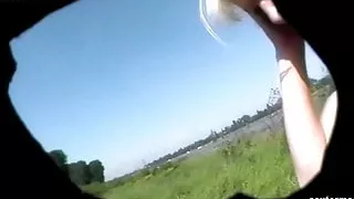 Dildofick am Rhein in Koeln