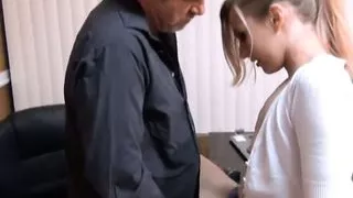 old teacker fucking young student on board