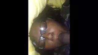 fat thot messy facial