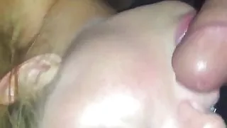 My small cock get blowjob