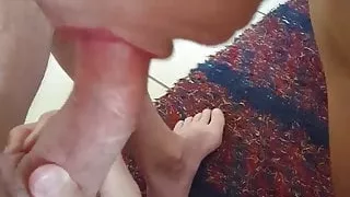 Big Tits Hotwife Blowjob