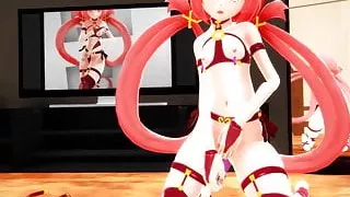 MMD Redhead Masturbation GV00020
