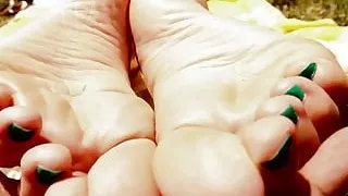 nice soles and sunbath