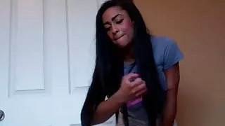 Open your mouth and eat your cum CEI