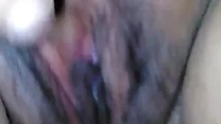 my girl playing with her pussy at work