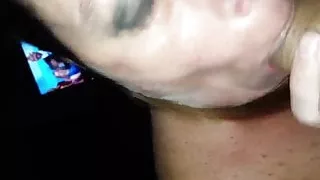 cream roll sucking