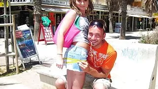 Hidden Cam Mallorca mit Haariger Fotze