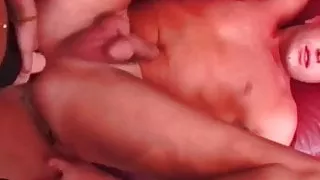 Watch me choking on a huge black cock