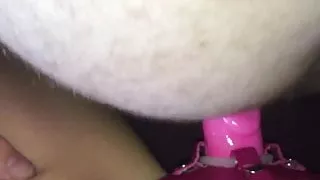 encule sont mec avec un strapon