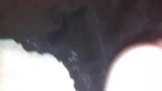 Riesiges Sperma im Höschen String Tanga