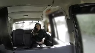 Tattooed taxi slut gets a pov gapeshot