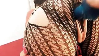 Best Ass Milf! Busty Brunette Masturbating With Dildo!