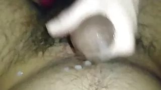 White milf milking my Indian cock and cumming all over