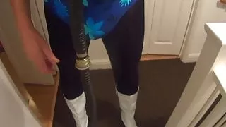 Skirt Tights Boots and Swimsuit