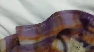 Sperma auf Texwoods Damenhemd