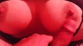 Blindfolded deepthroat