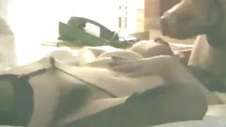 Japanese Hentai Hotwife Gets Facial from Big White Cock