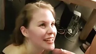 beautiful brunette facial 19