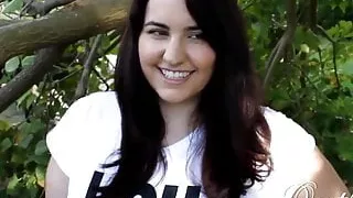 Outdoor Girl With Huge Tits